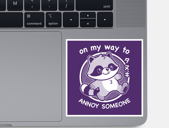 Cute Annoying Raccoon