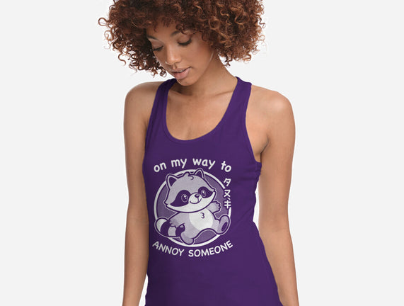 Cute Annoying Raccoon