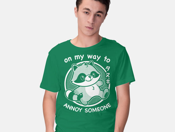 Cute Annoying Raccoon