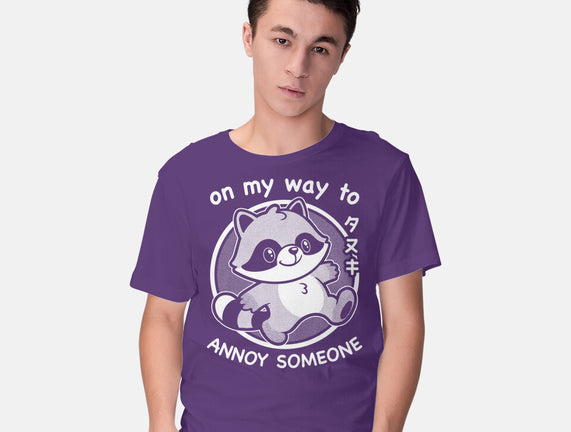 Cute Annoying Raccoon