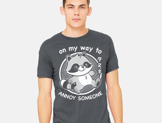 Cute Annoying Raccoon