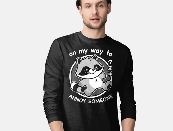 Cute Annoying Raccoon