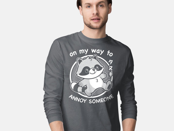 Cute Annoying Raccoon