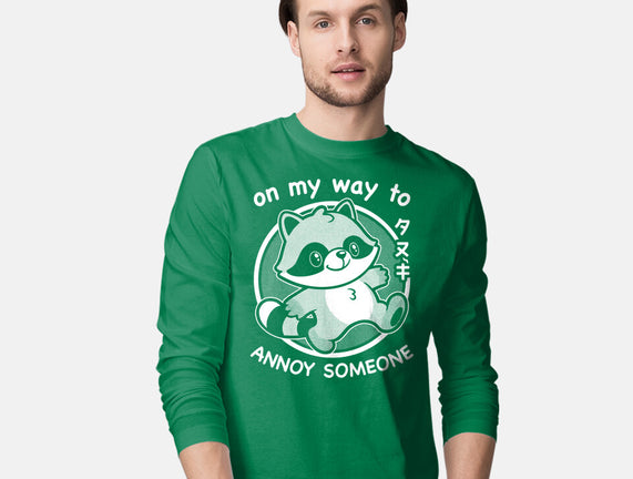 Cute Annoying Raccoon