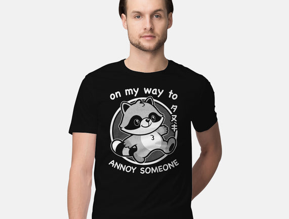 Cute Annoying Raccoon