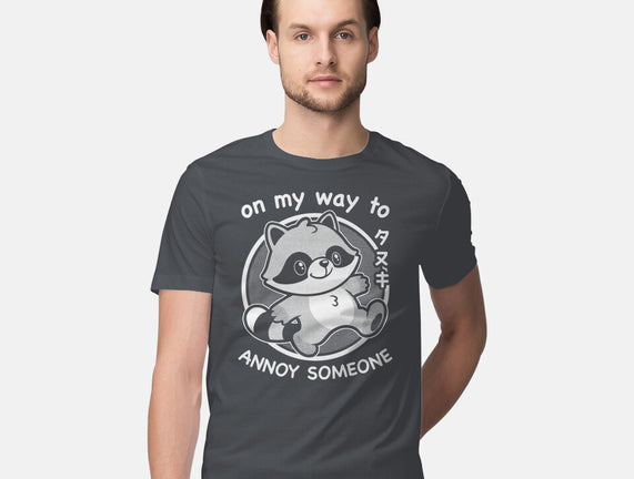 Cute Annoying Raccoon