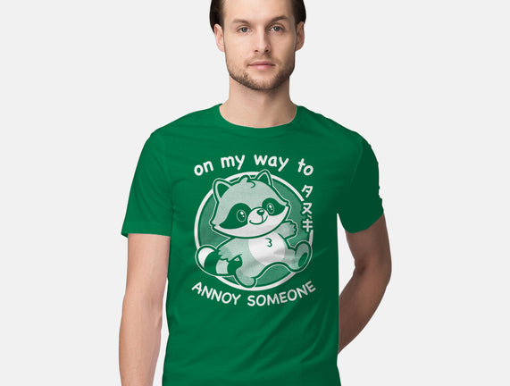 Cute Annoying Raccoon