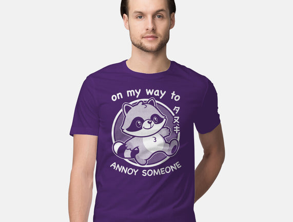Cute Annoying Raccoon