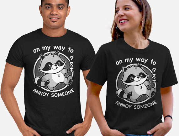 Cute Annoying Raccoon