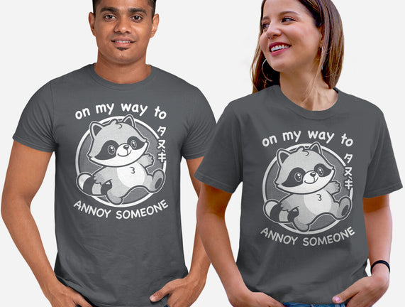 Cute Annoying Raccoon