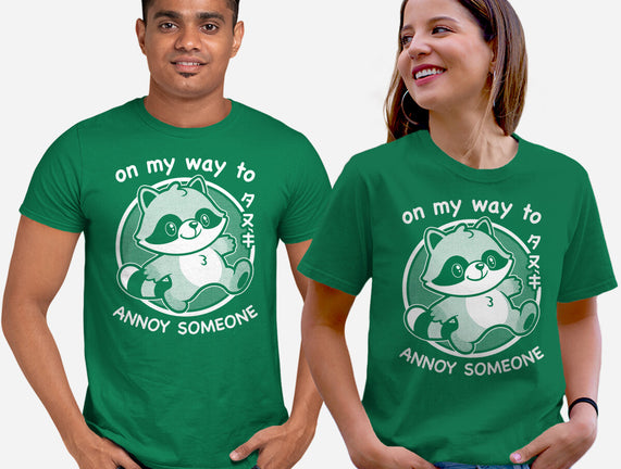 Cute Annoying Raccoon