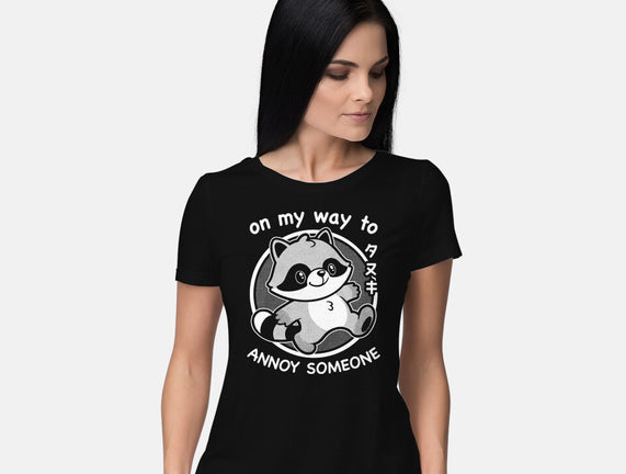 Cute Annoying Raccoon