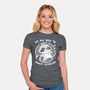 Cute Annoying Raccoon-Womens-Fitted-Tee-Studio Mootant