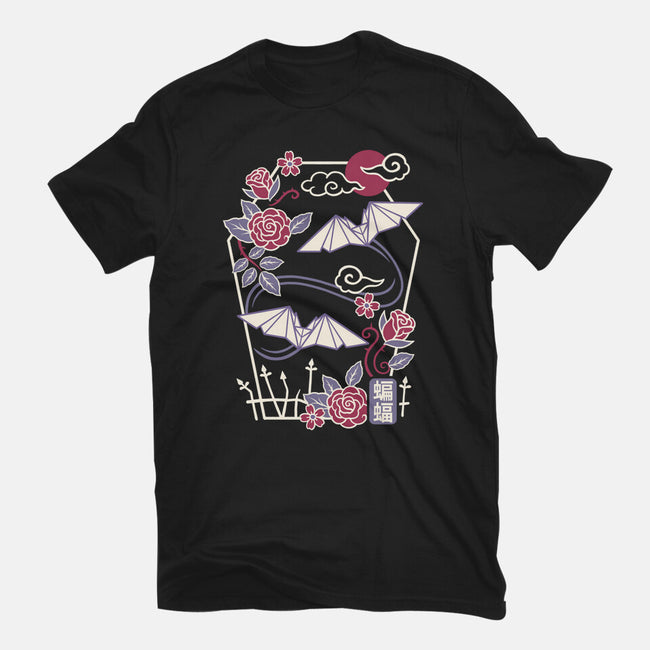 Origami Bat-Mens-Basic-Tee-NemiMakeit