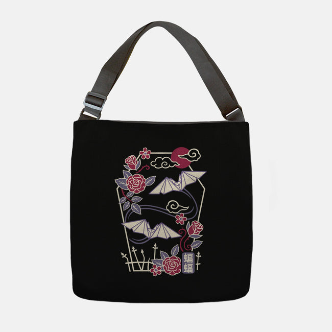 Origami Bat-None-Adjustable Tote-Bag-NemiMakeit