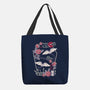 Origami Bat-None-Basic Tote-Bag-NemiMakeit