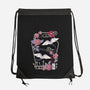 Origami Bat-None-Drawstring-Bag-NemiMakeit