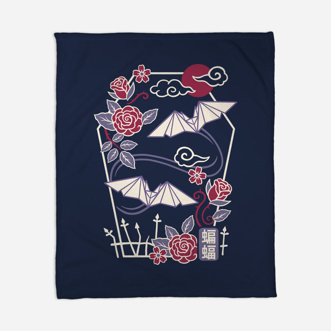 Origami Bat-None-Fleece-Blanket-NemiMakeit