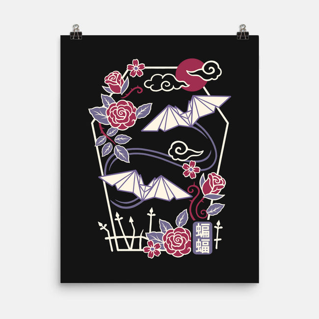 Origami Bat-None-Matte-Poster-NemiMakeit
