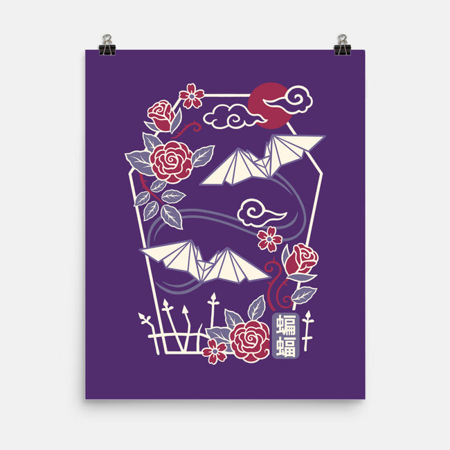 Origami Bat-None-Matte-Poster-NemiMakeit
