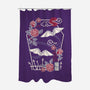 Origami Bat-None-Polyester-Shower Curtain-NemiMakeit