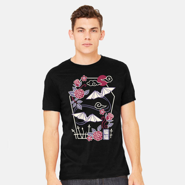 Origami Bat-Mens-Heavyweight-Tee-NemiMakeit