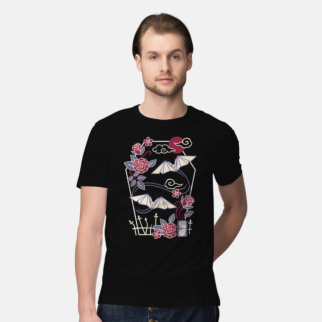 Origami Bat-Mens-Premium-Tee-NemiMakeit