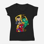 No Turning Back-Womens-V-Neck-Tee-spoilerinc