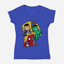 No Turning Back-Womens-V-Neck-Tee-spoilerinc