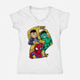 No Turning Back-Womens-V-Neck-Tee-spoilerinc