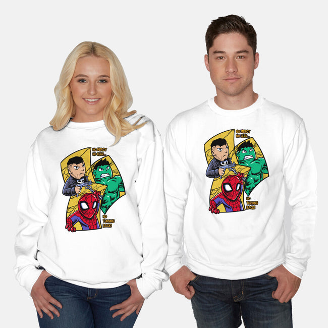No Turning Back-Unisex-Crew Neck-Sweatshirt-spoilerinc