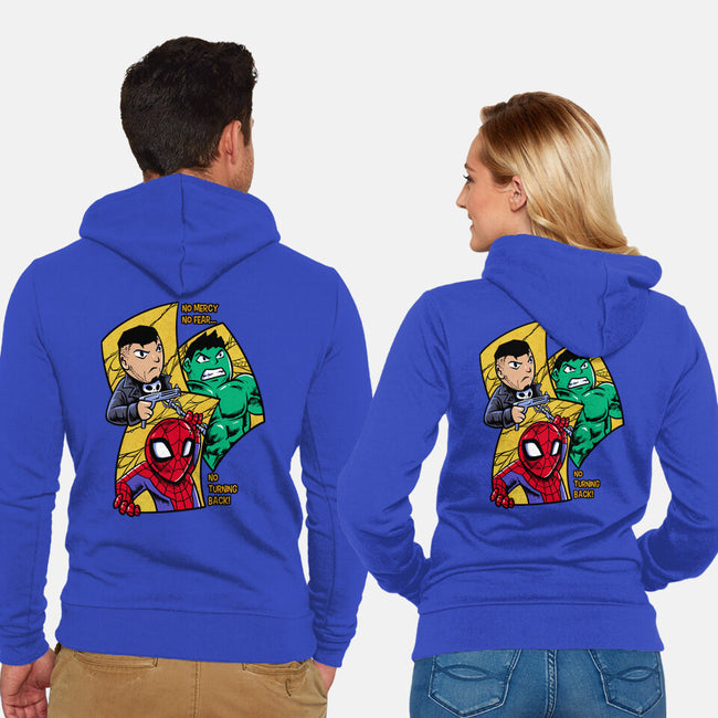 No Turning Back-Unisex-Zip-Up-Sweatshirt-spoilerinc