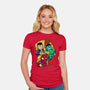 No Turning Back-Womens-Fitted-Tee-spoilerinc