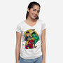 No Turning Back-Womens-V-Neck-Tee-spoilerinc