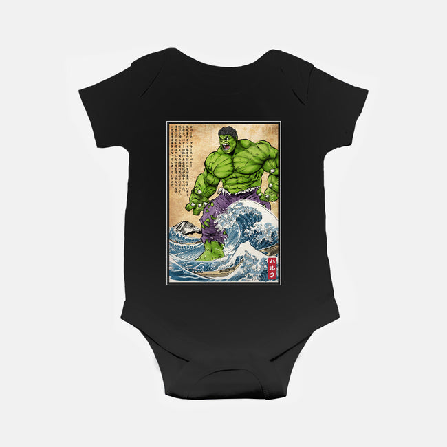 The Green Fury In Japan-Baby-Basic-Onesie-DrMonekers