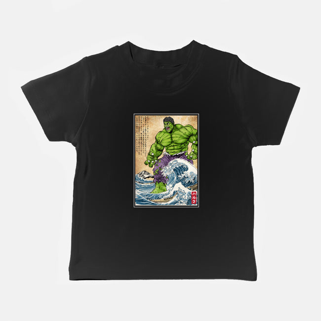 The Green Fury In Japan-Baby-Basic-Tee-DrMonekers