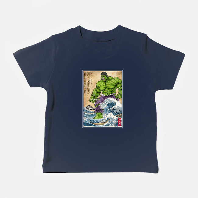 The Green Fury In Japan-Baby-Basic-Tee-DrMonekers