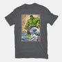 The Green Fury In Japan-Womens-Basic-Tee-DrMonekers