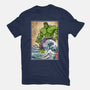 The Green Fury In Japan-Womens-Basic-Tee-DrMonekers