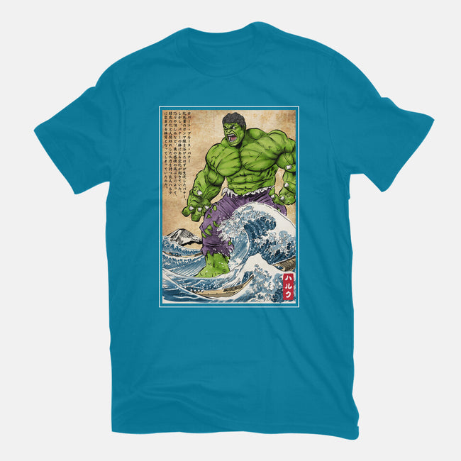 The Green Fury In Japan-Mens-Basic-Tee-DrMonekers