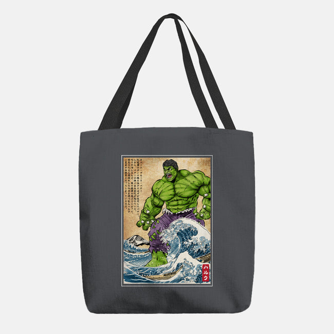 The Green Fury In Japan-None-Basic Tote-Bag-DrMonekers