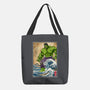 The Green Fury In Japan-None-Basic Tote-Bag-DrMonekers