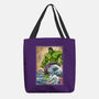 The Green Fury In Japan-None-Basic Tote-Bag-DrMonekers