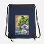 The Green Fury In Japan-None-Drawstring-Bag-DrMonekers
