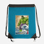 The Green Fury In Japan-None-Drawstring-Bag-DrMonekers