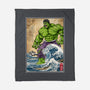 The Green Fury In Japan-None-Fleece-Blanket-DrMonekers