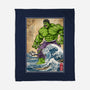 The Green Fury In Japan-None-Fleece-Blanket-DrMonekers