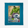 The Green Fury In Japan-None-Fleece-Blanket-DrMonekers