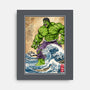 The Green Fury In Japan-None-Stretched-Canvas-DrMonekers