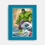 The Green Fury In Japan-None-Stretched-Canvas-DrMonekers